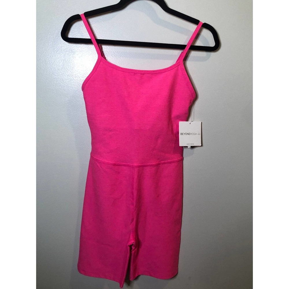 New Small Beyond Yoga Spacedye Get In Gear Biker Jumpsuit Small